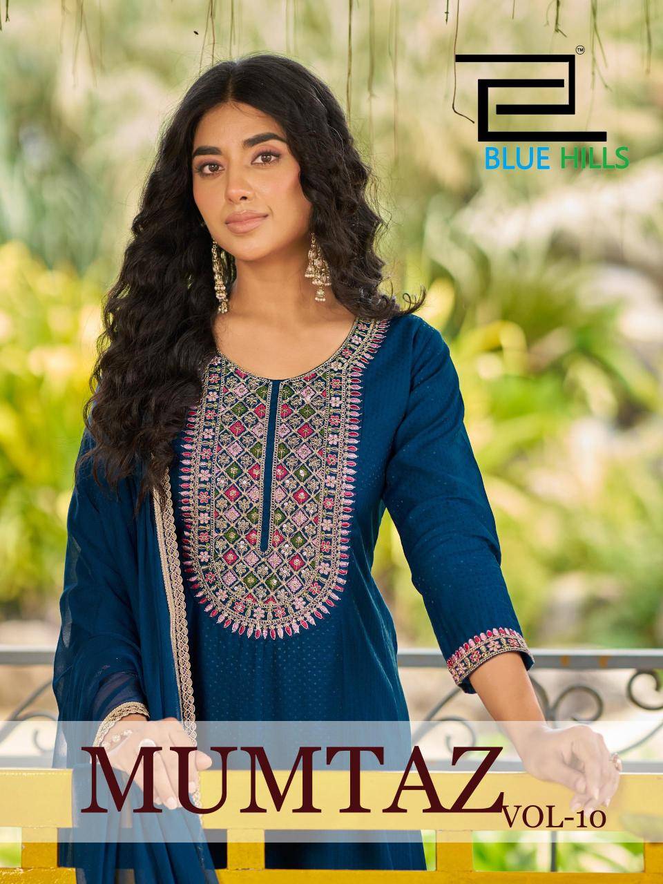 Blue hills mumtaz vol 10 Kurti Manufacturer in Delhi
